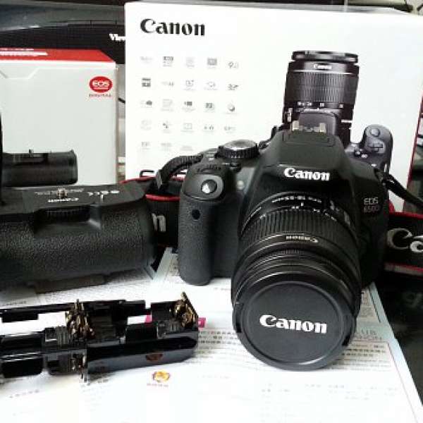 Canon Eos 650D 18-55mm kit 連原廠直倒