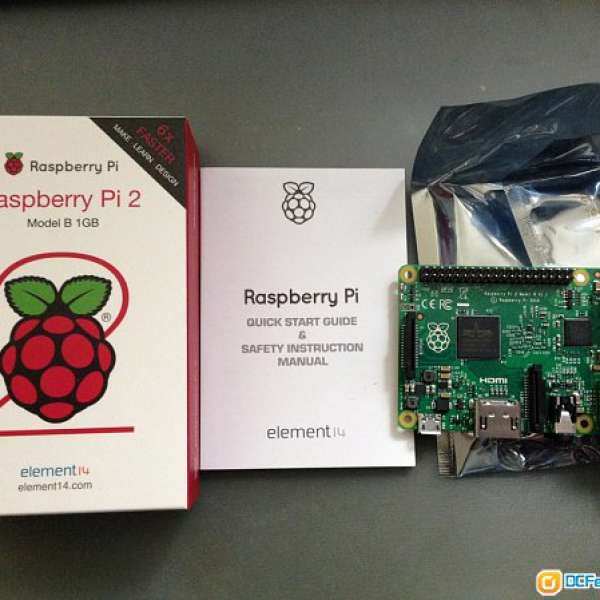 全新 Rasperry Pi 2, 1GB RAM