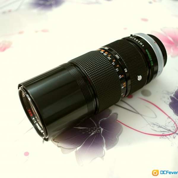 Canon Zoom lens FD S.S.C. 80-200mm 恒定f4 Macro + FD 2X (NEX A7 M43)