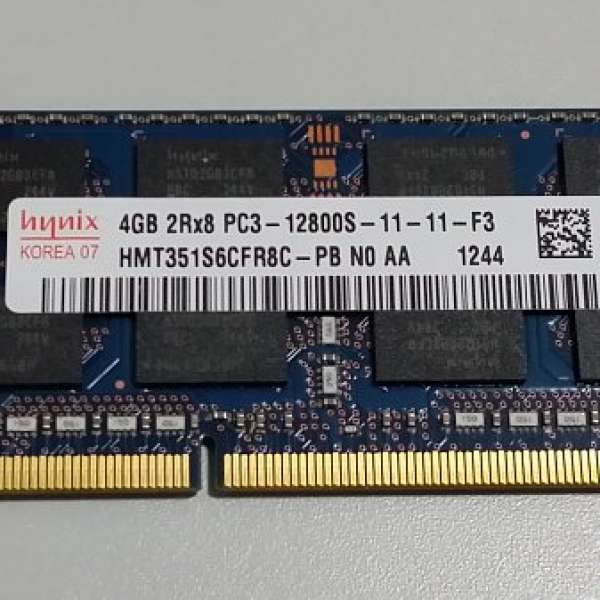 HYNIX DDR3 notebook ram 4GB