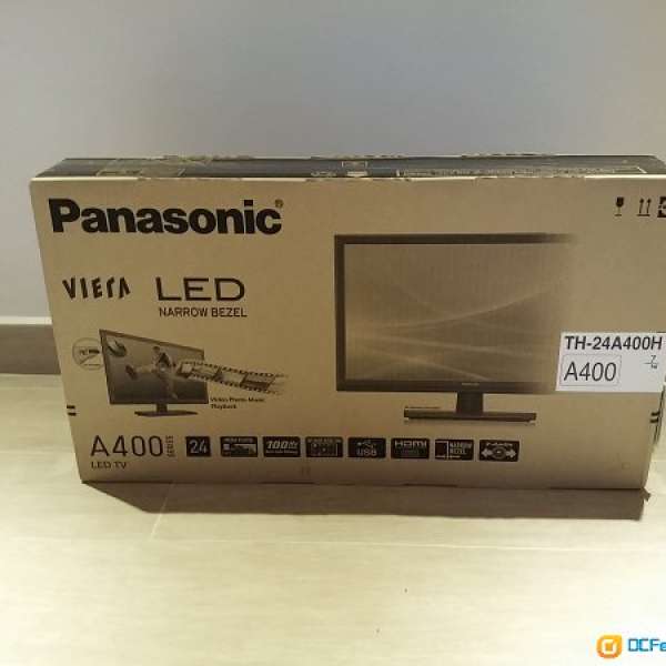 全新 Panasonic TH-24A400H 24" LED TV 香港原裝行貨