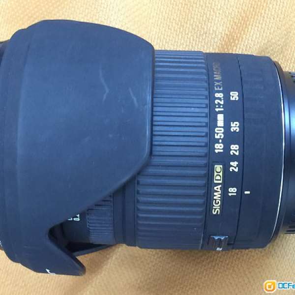 Sigma 18-50mm F2.8 EX DC MACRO HSM （for CANON)
