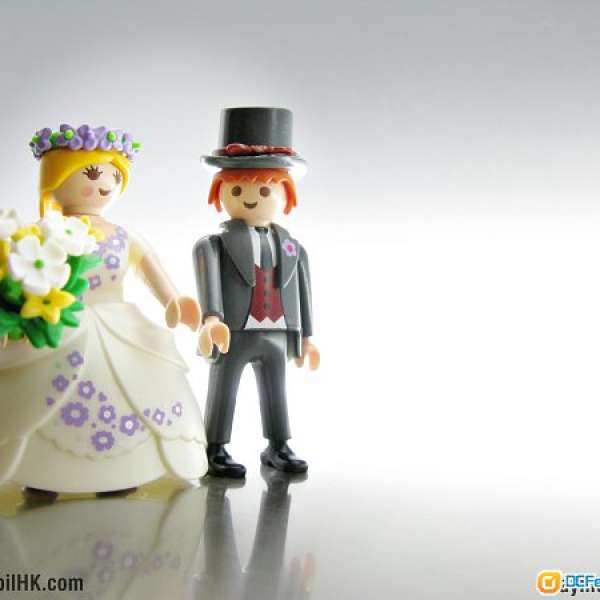 Playmobil 結婚公仔　新郎新娘一對 全新已開包 原膠袋裝