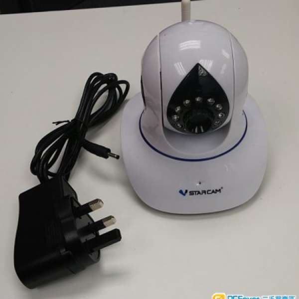 9成新 Vstarcam T7838WIP 高清 IPCAM 720p 可插卡錄影