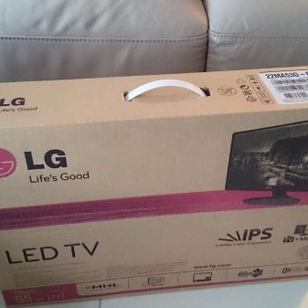 全新 LG 22"LED IDTV  全高1080P (22MA53D-PH)