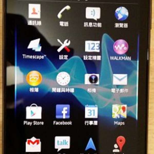 85%新 黑色xperia tx LT29i 4.6吋 android機