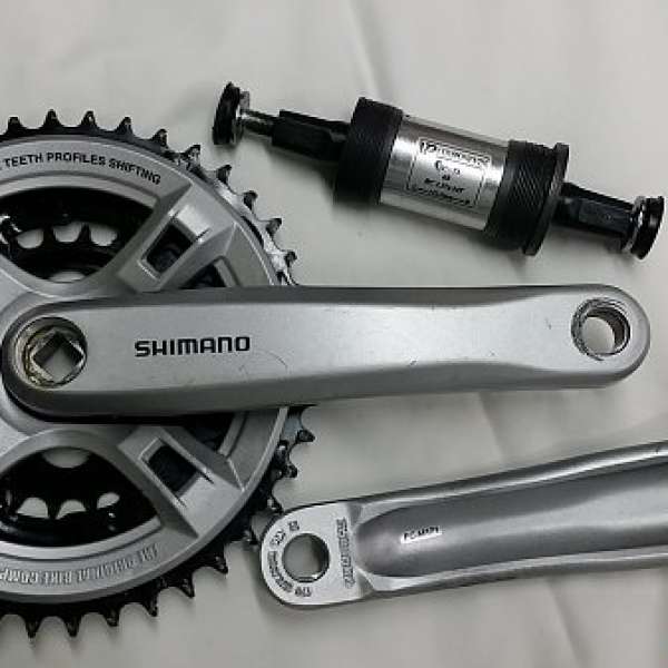 shimano   M171牙盘連中軸