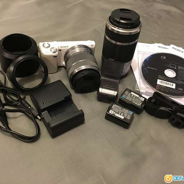 Sony Nex 5N 連兩鏡 18-55, 55-210