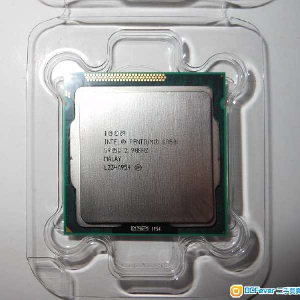 Intel Pentium G850 2.90GHz 3M Cache LGA1155 雙核CPU!