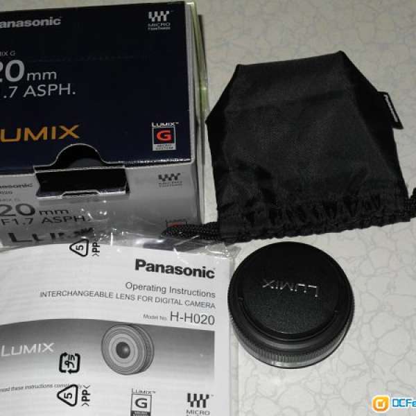 Panasonic LUMIX G 20mm / F1.7 ASPH 第一代