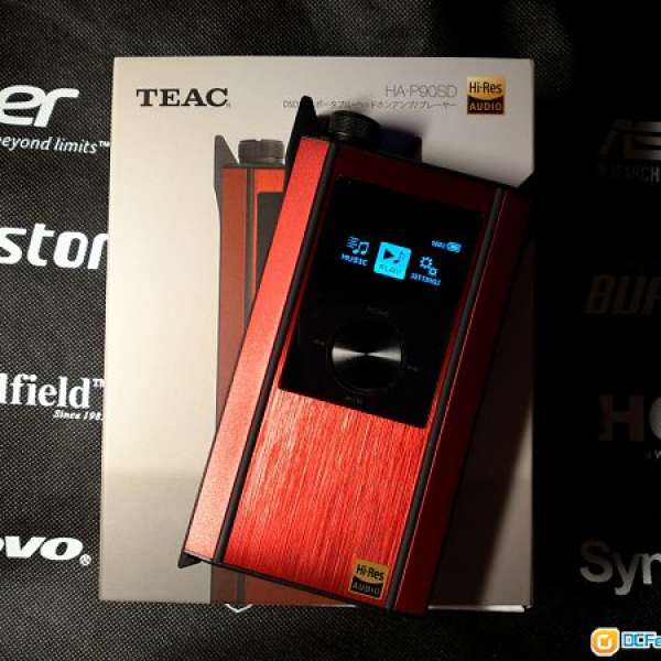 99% New TEAC HA-P90SD DAP (Red)