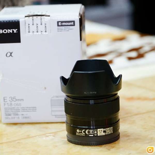 Sony E 35mm F1.8 OSS / SEL35F18 NEX35mm 90%新