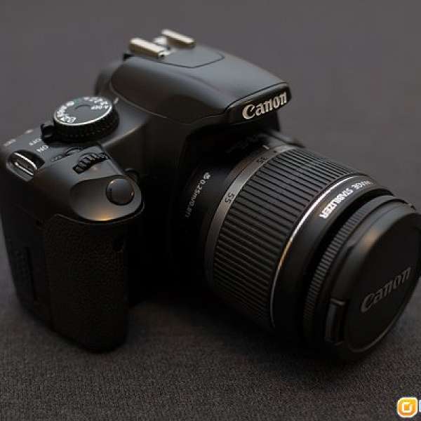 Canon EOS 450D with 18-55mm kit lens