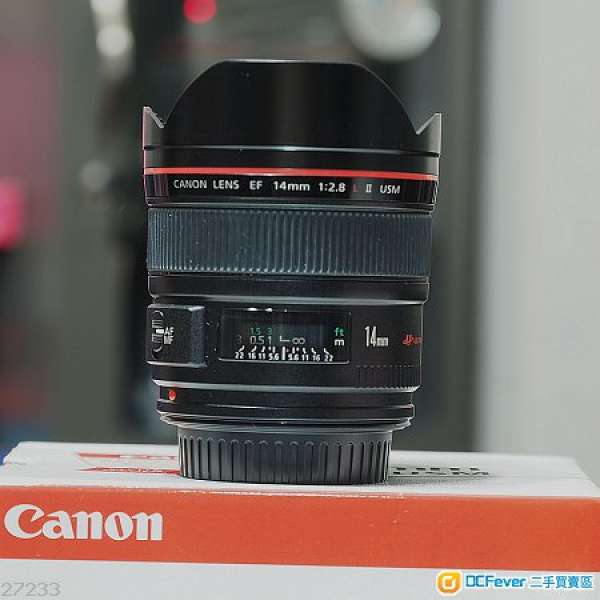 Canon, EF 14mm f/2.8L II USM
