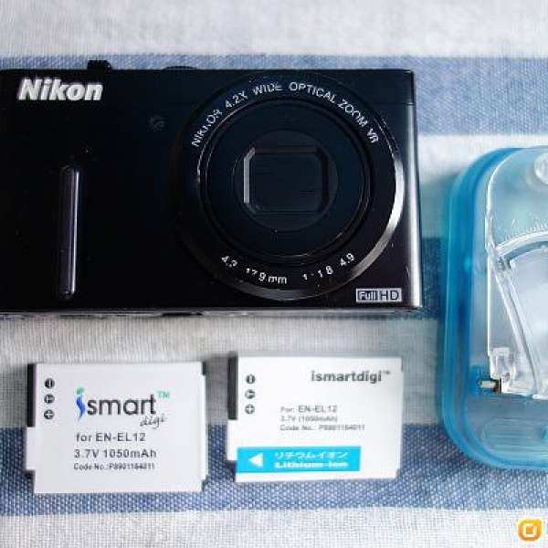 平放 Nikon P300 (Keyword: Canon, S90, S95, S100, P310, P330)