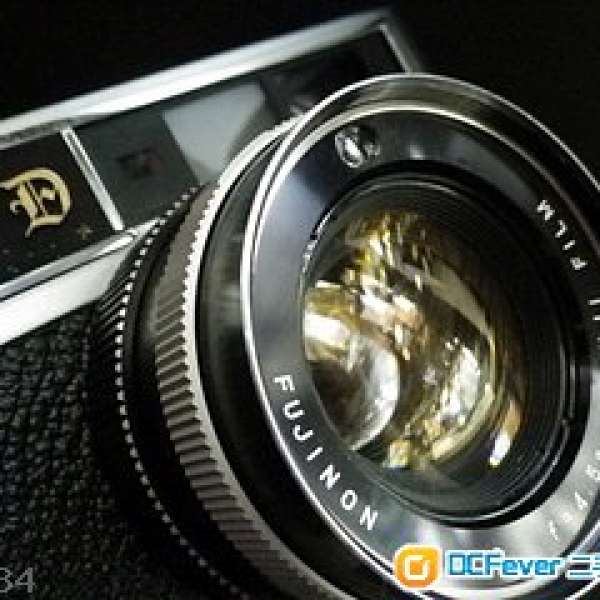 Fuji - Fujica Compact "D" - 富士高級"Deluxe"旁軸，超希少品！