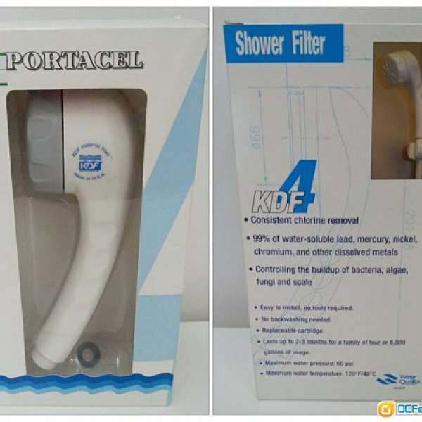 全新濾芯filter shower head (原價$400)