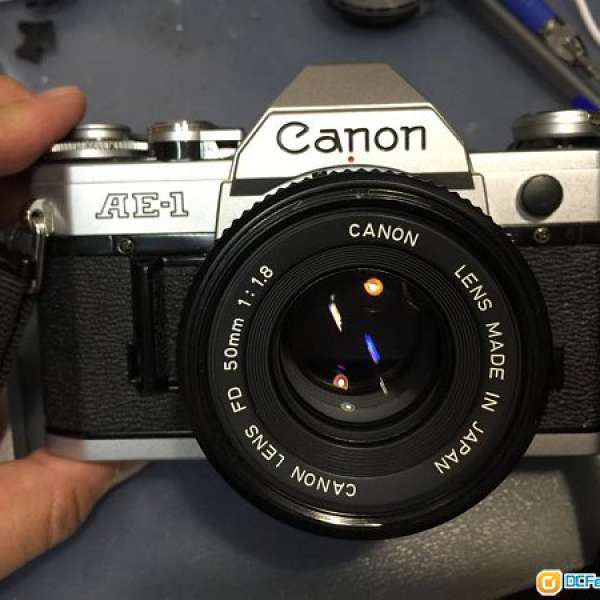 Canon FD AE- 1 連 Canon FD 50mm f/1.8