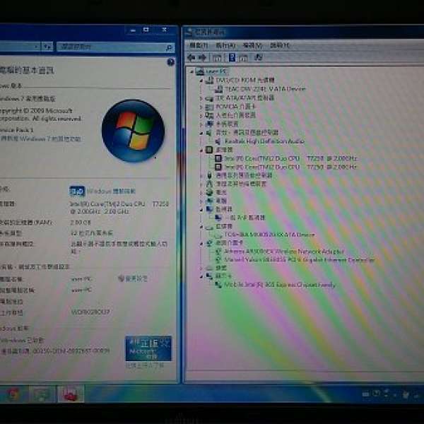 Fujitsu FMV A8260 C2D 2.0G 雙核心 2G RAM 80G HDD 15.6寸 MON MADE IN JAPAN