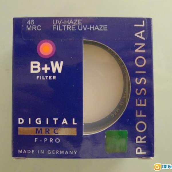 B+W UV MRC Filter 46mm