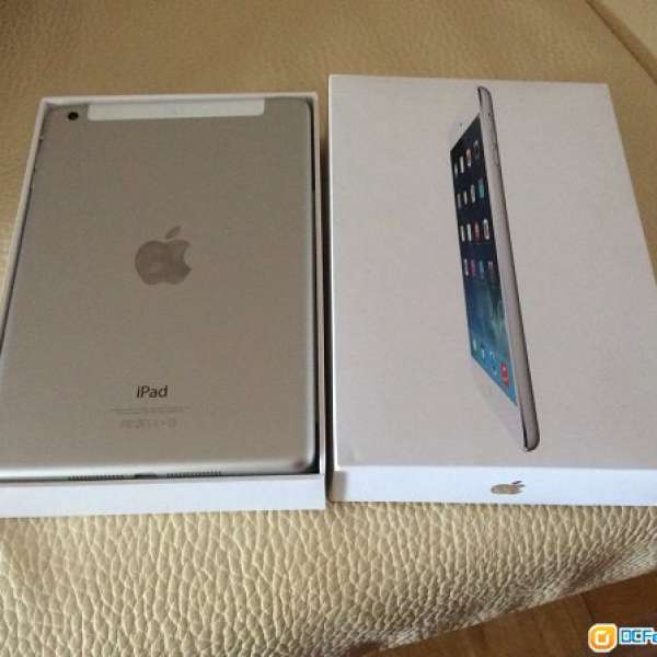 出售95%新 iPad mini2/ 32g wifi+4G 白色