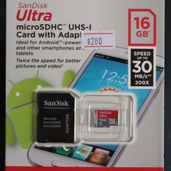 SanDisk 16GB microSDHC