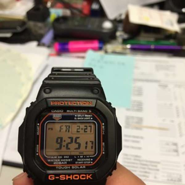 80%新Casio MultiBand 5 Tough Solar GWM-5600R G-SHOCK