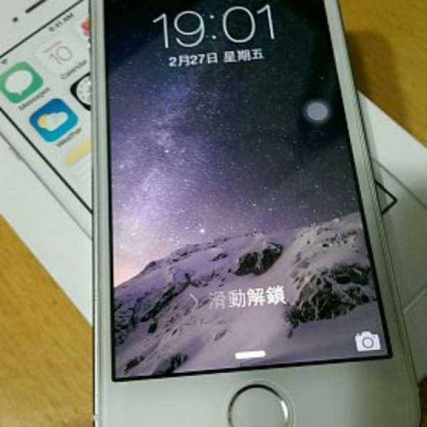 iPhone 5s 64GB 白色 ZP機 有保至九月  接近全新