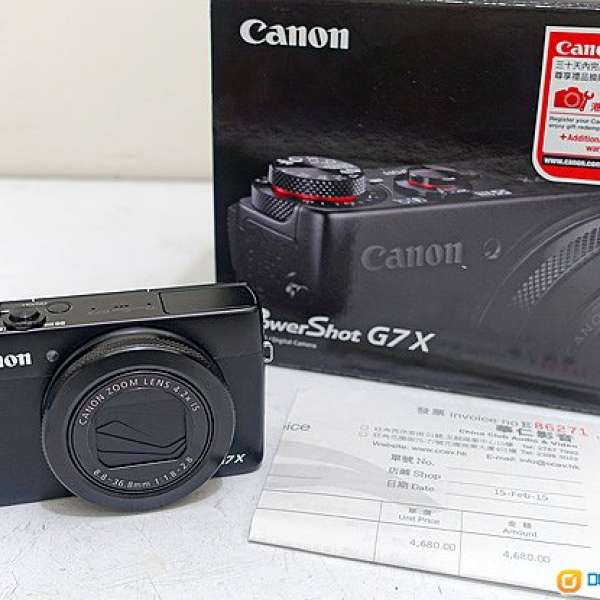 Canon G7X 行貨 99.9% 新
