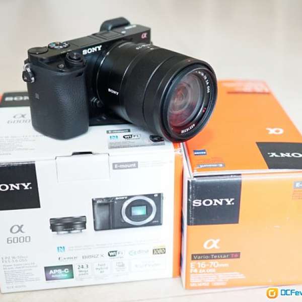 Sony A6000 連 SEL1670Z 蔡司鏡 行貨