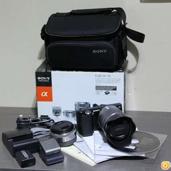 Sony NEX5  with Kit Lens 18-55mm & 16mm 雙鏡套装