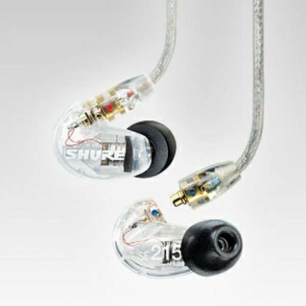 shure se 215 透明