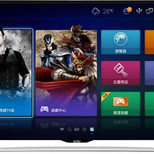 LETV樂視4k 50寸智能電視 x50 air 2月11日開始發貨