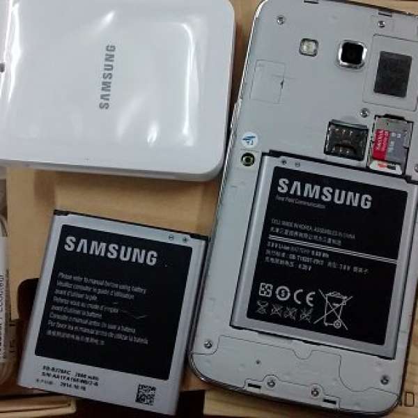 samsung grand 2 duos G7102，98%新水貨，二電二充，雙卡雙待