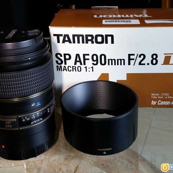 Tamron SP AF90mm F/2.8 Di MACRO1:1 (Model 272E) for Canon