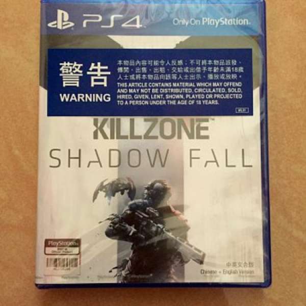 100% NEW 未開盒 PSA GAME (KILLZONE SHADOW FALL)