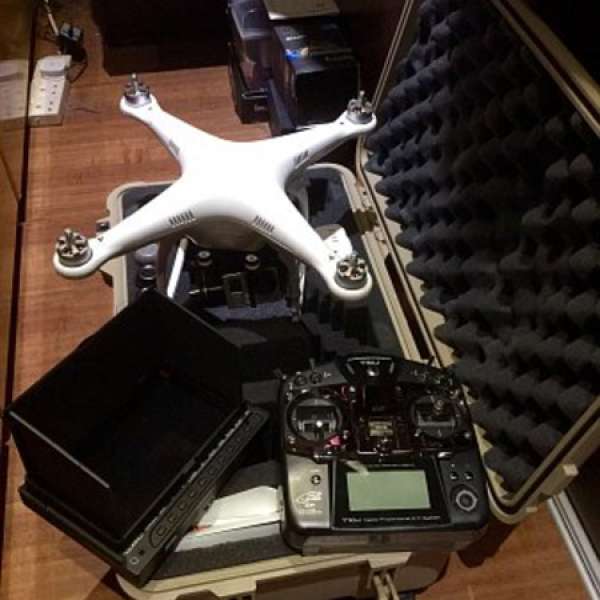 Dji Phantom 2 +H3-3D雲台 連Gopro 3+ black