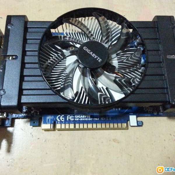 好新淨GIGABYTE GV N550 1G Ti 192Bit DDR5