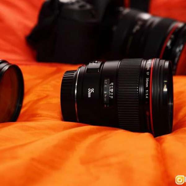 Canon  EF  35L 17-40L 70-200f4L