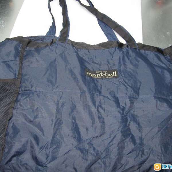 mont-bell Portable Tote Bag, 深藍色 - L 碼