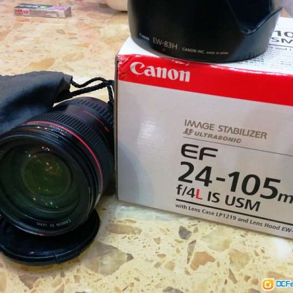 Canon EF 24-105mm f4.0L IS USM 80%新行貨