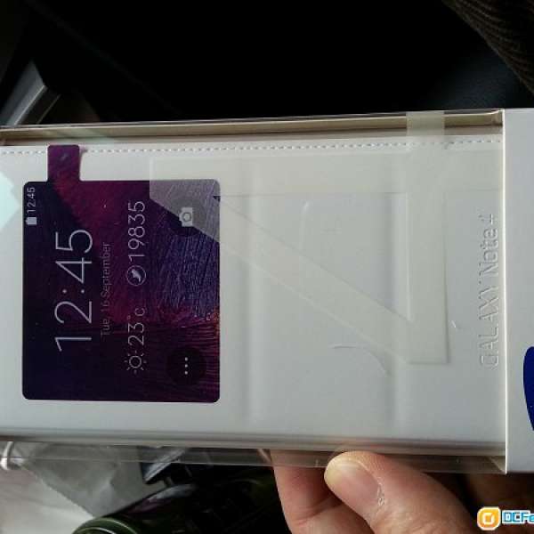 Samsung Note 4 flip cover 100% 原裝全新行貨