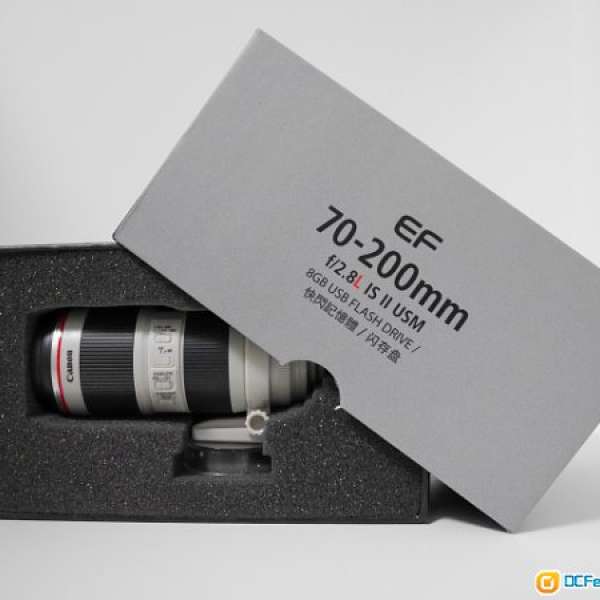 全新 Canon EF 70-200 f2.8L IS II 8G USB 手指