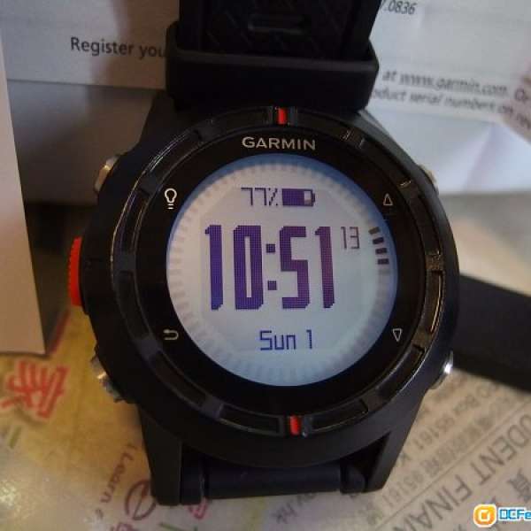 Garmin fenix 1 9成新 抵用之選 有 GPS 可接駁 ant+ 心跳帶