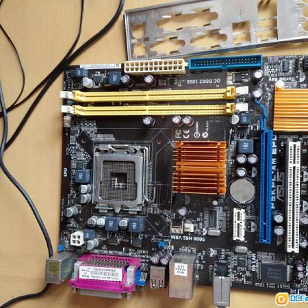 底板 Asus P5KPL-AM EPU (LGA775, G31, 內顯, Gb LAN, mATX)