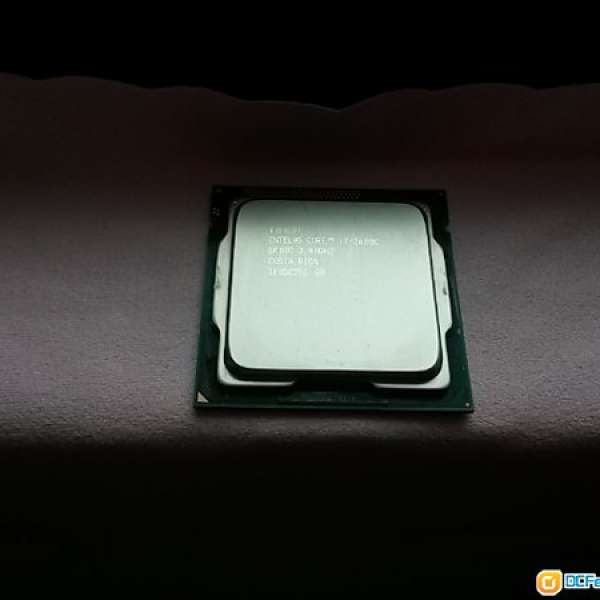 Intel i7 2600k 3.4GHz CPU with original Fan