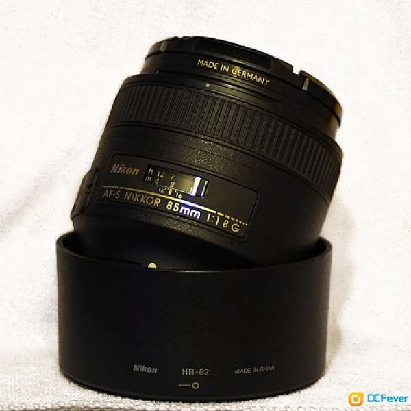 Nikon AF-S Nikkor 85mm F/1.8G