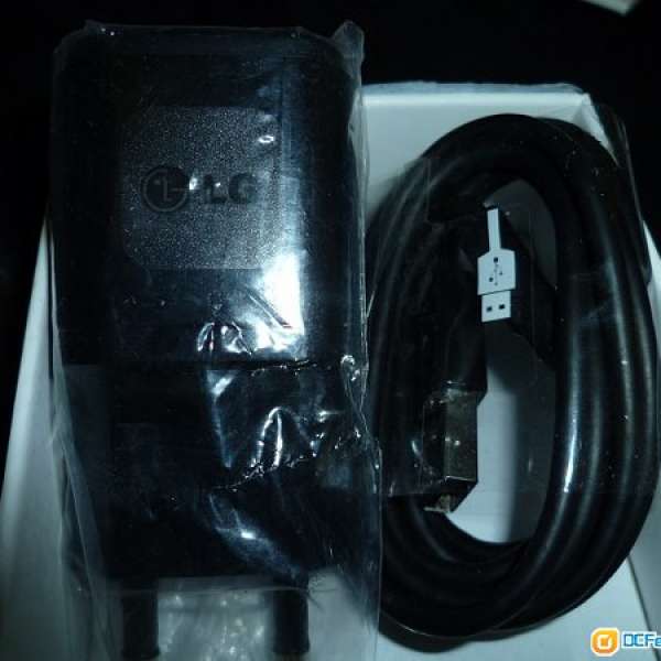 LG  original 1.8A output travel adaptor + USB cable