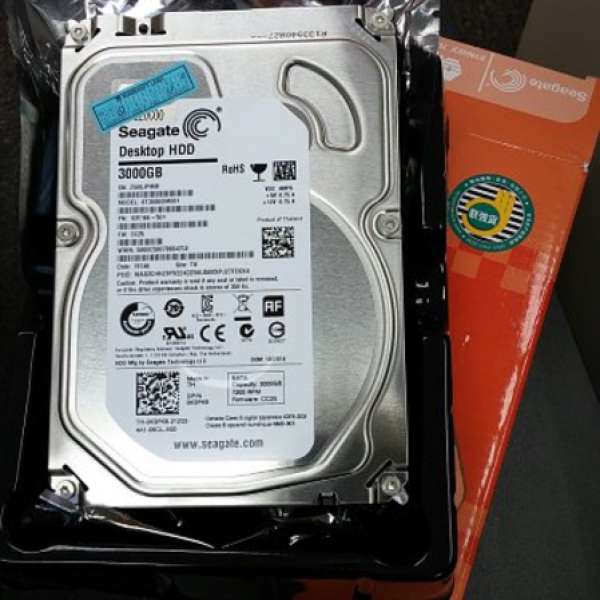 Seagate 3TB ST3000DM001 3.5"