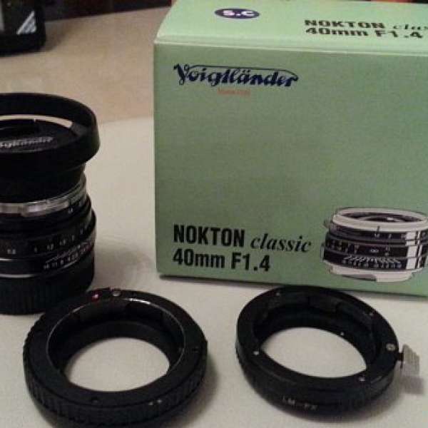 福倫達Nokton Classic 40mm f1.4